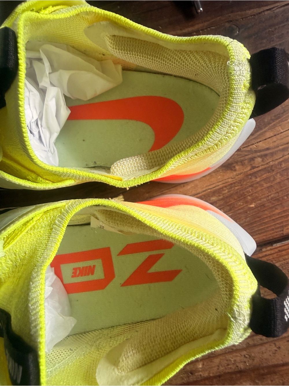 Nike Zoom Fly 4 'Barely Volt' Running Shoes Men's Size 12 - Picture 6 of 9